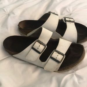 White Birkenstock